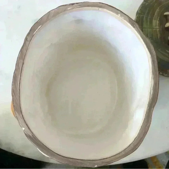 Made  in Japan vintage pottery ceramic woodlands creature cookie jar - Picture 5 of 11